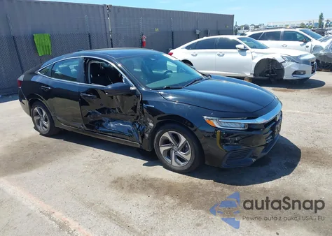 2019 Honda Insight Ex from USA, damaged, VIN 19XZE4F51KE021436